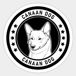 Canaan Dog Fan Gift Sticker